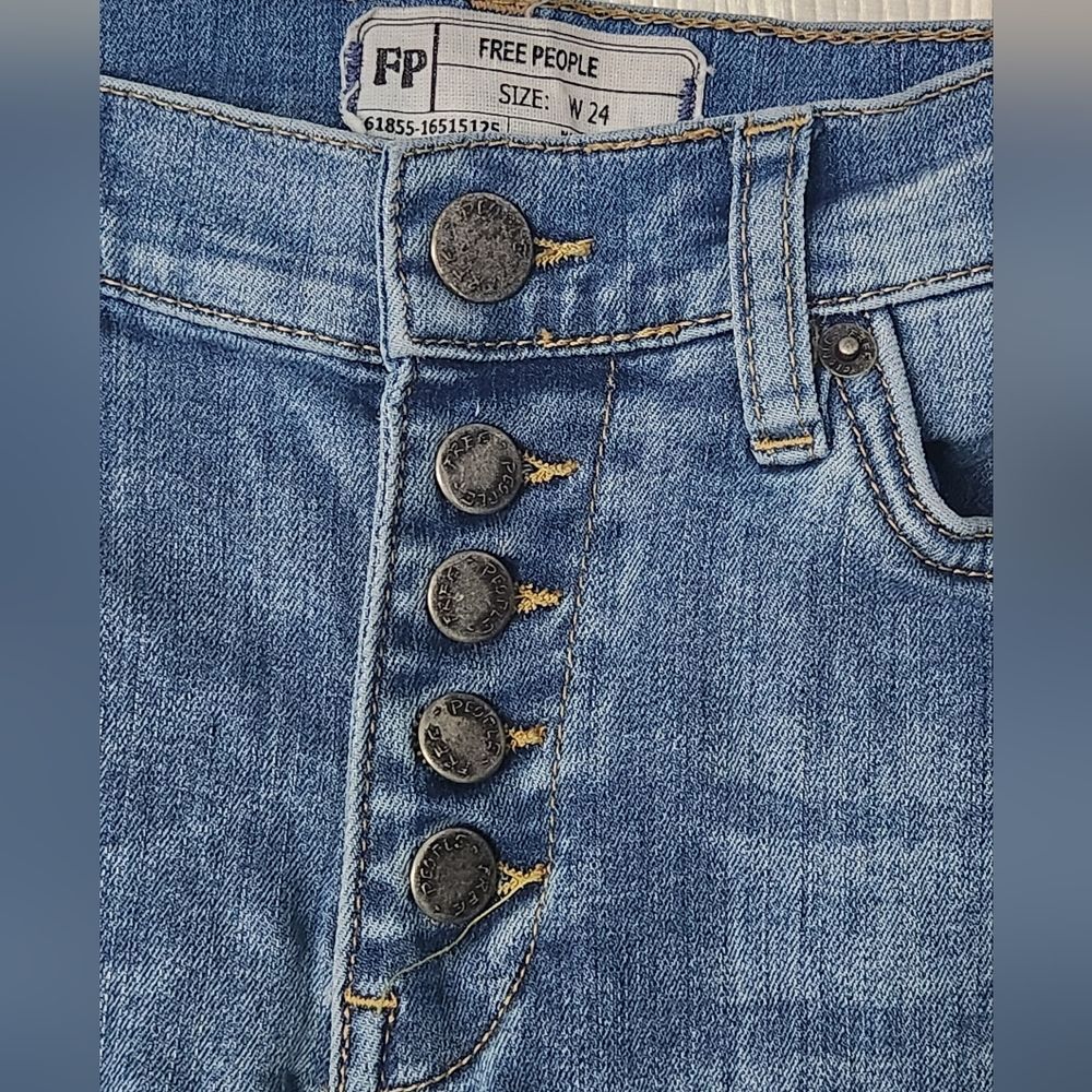 Free People Ankle Skinny Jeans Size 24